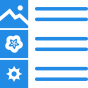 content strategy icon for social media marketing services